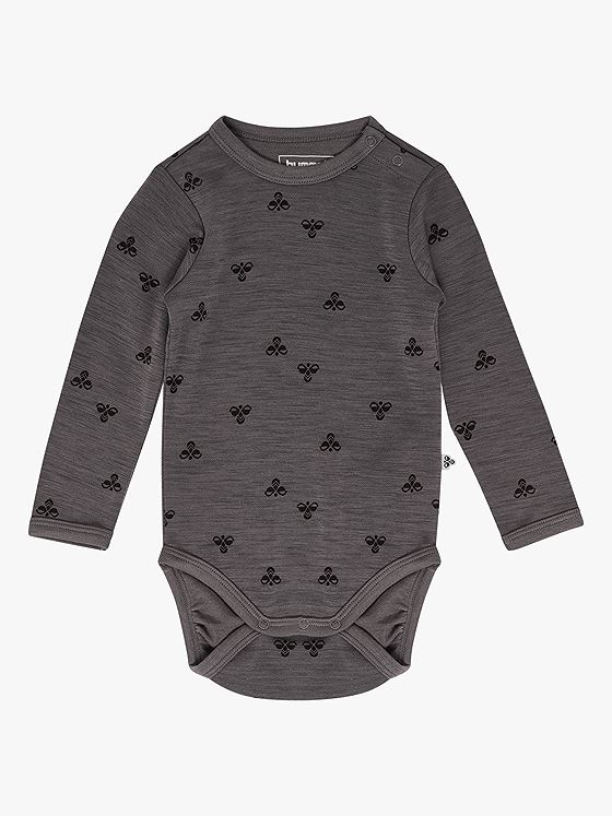 Hummel Mini Wool Body Long Sleeve Charcoal Grey