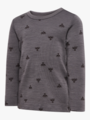 Hummel Mini Wool T-Shirt Long Sleeve Charcoal Grey
