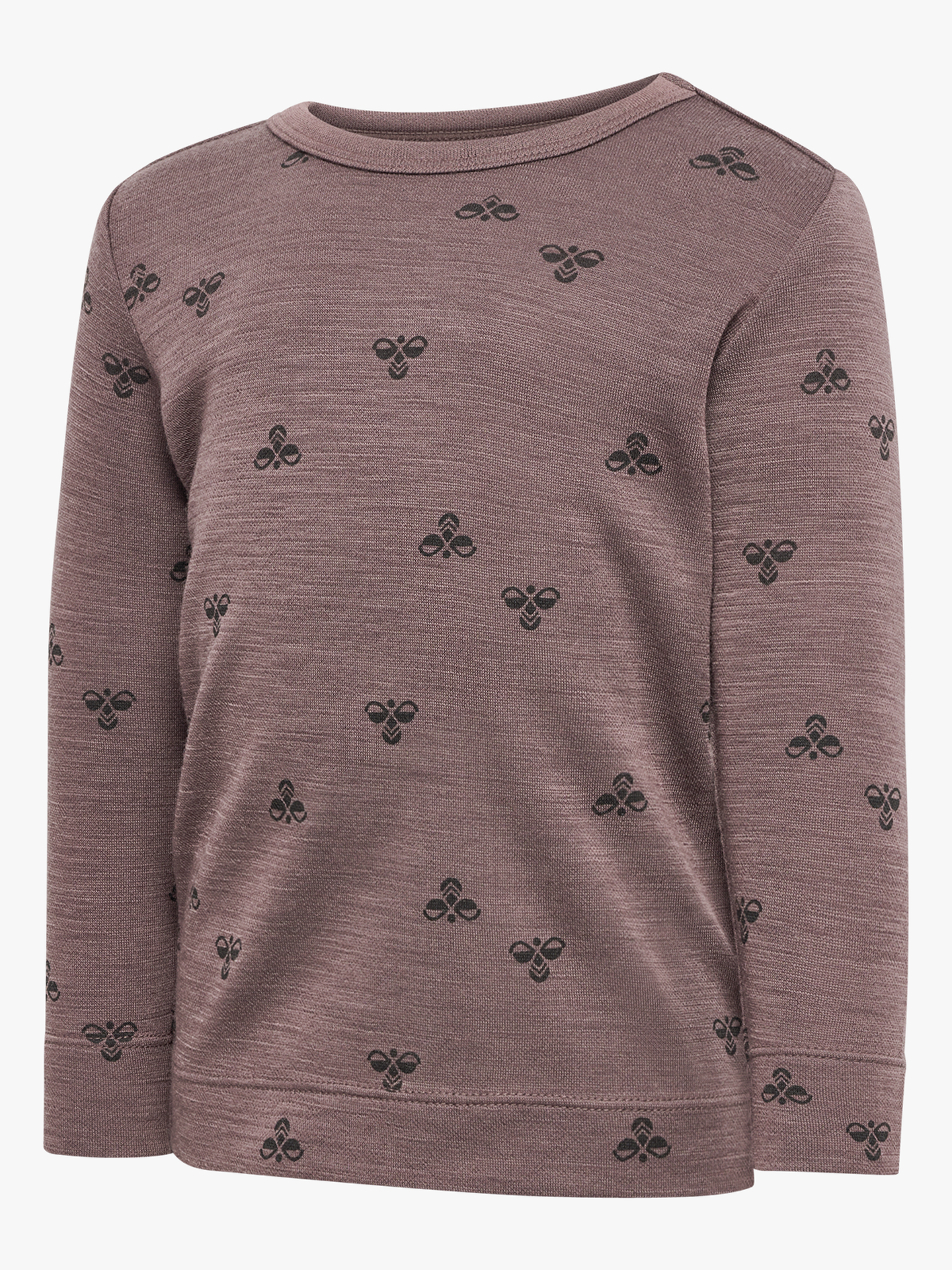 Hummel Mini Wool T-Shirt Long Sleeve Twilight Mauve