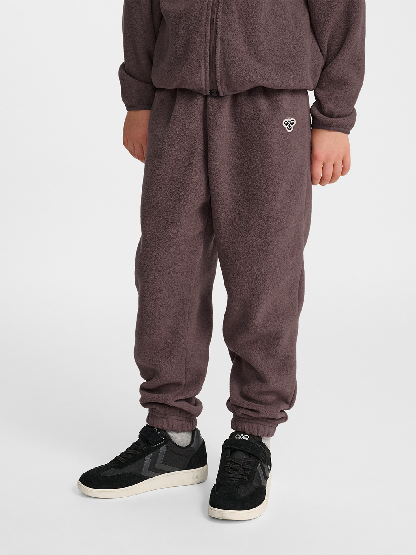 Hummel Junior Fleece Pants Bee Peppercorn