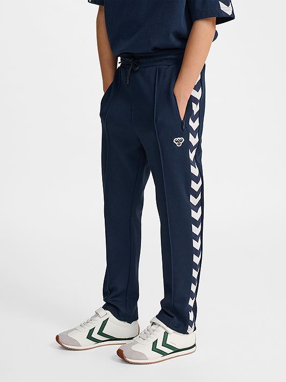 Hummel Junior Archive Regular Poly Pants Dress Blues