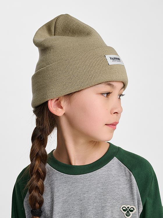 Hummel Junior Knit Beanie Cornstalk