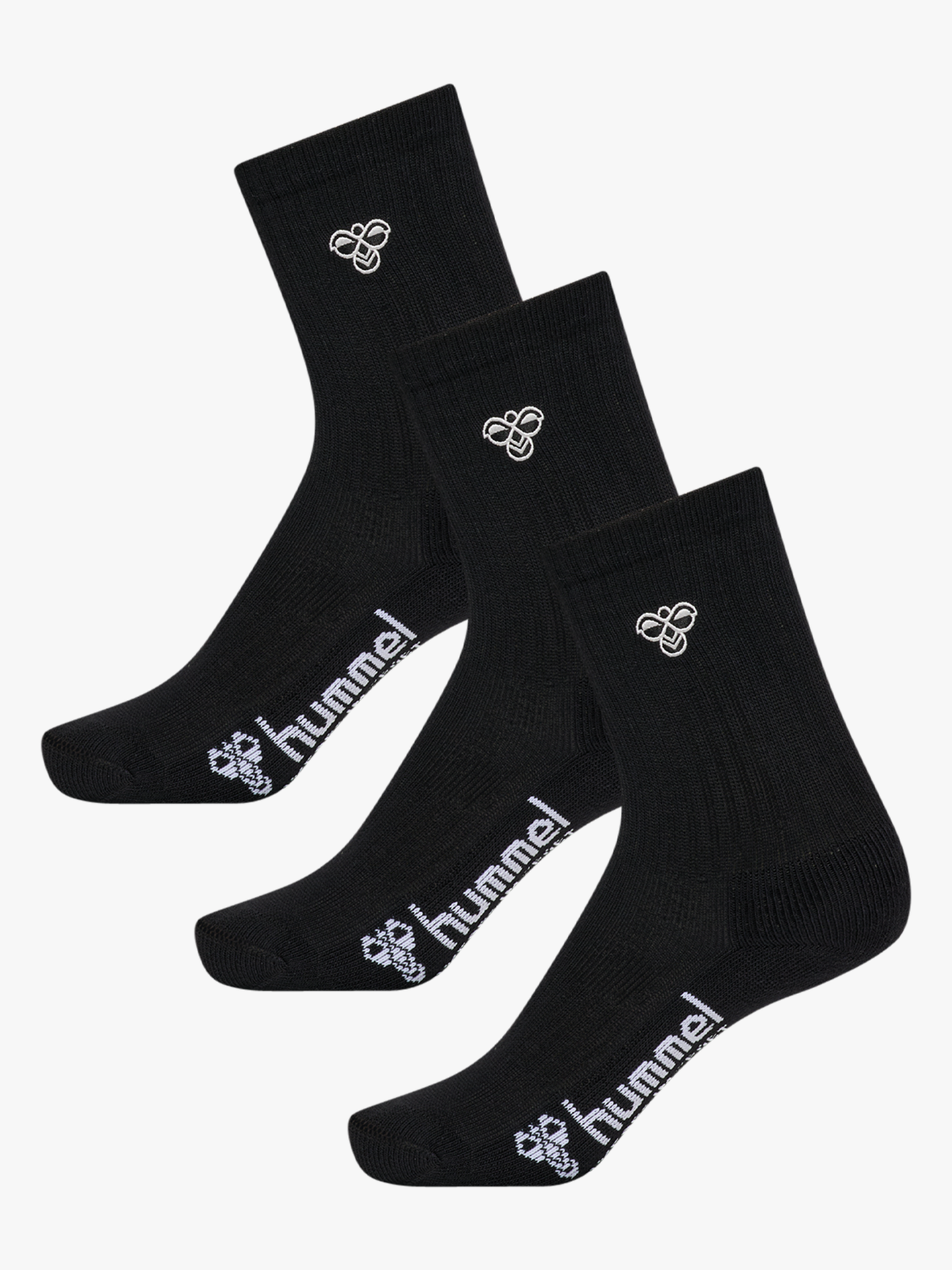 Hummel Junior 3-Pack Socks Bee Black