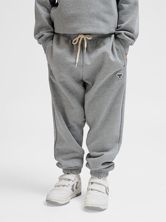 Hummel Junior Loose Sweatpants Bee Grey Melange