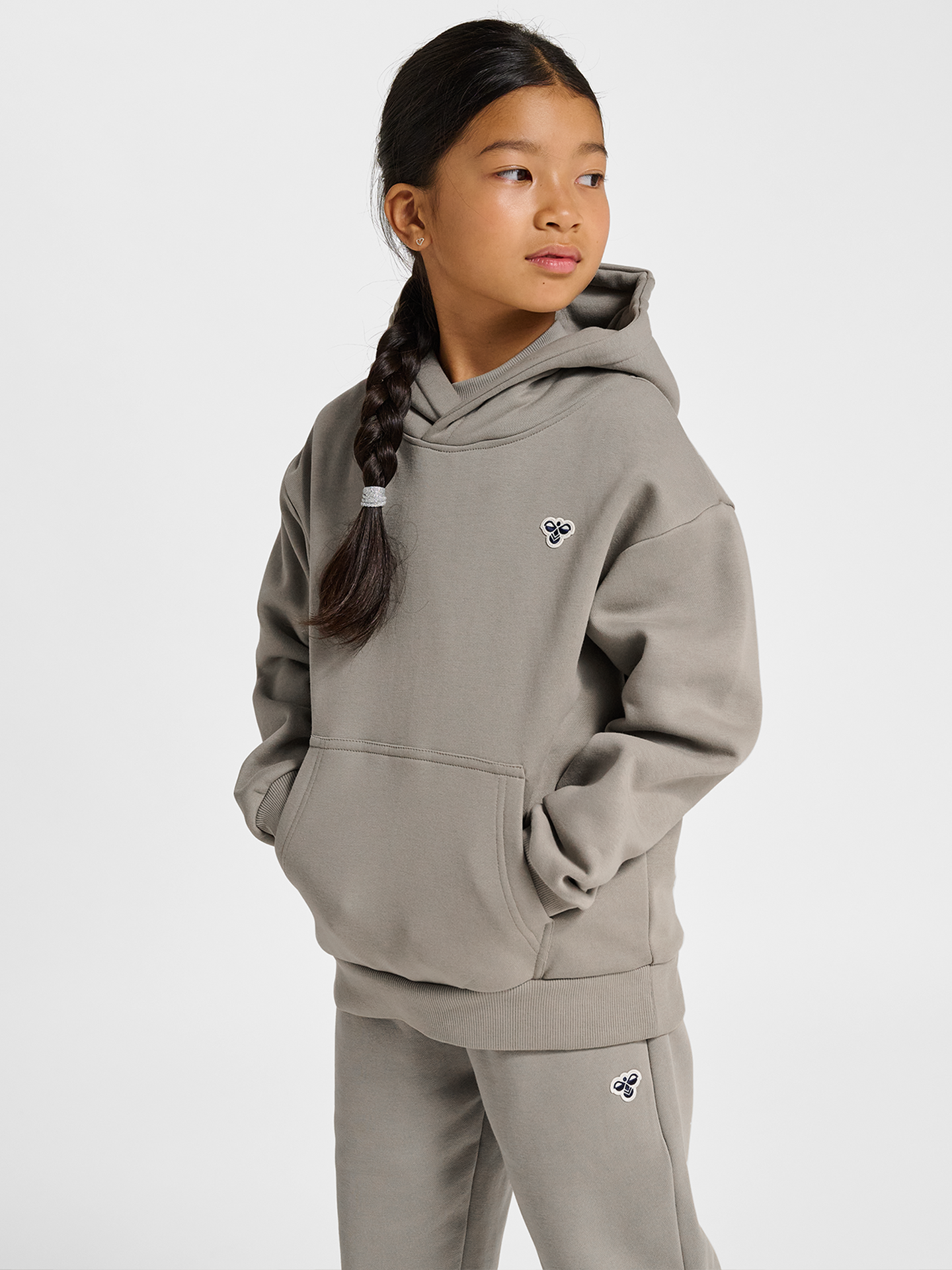Hummel Junior Loose Hoodie Bee Rock Ridge
