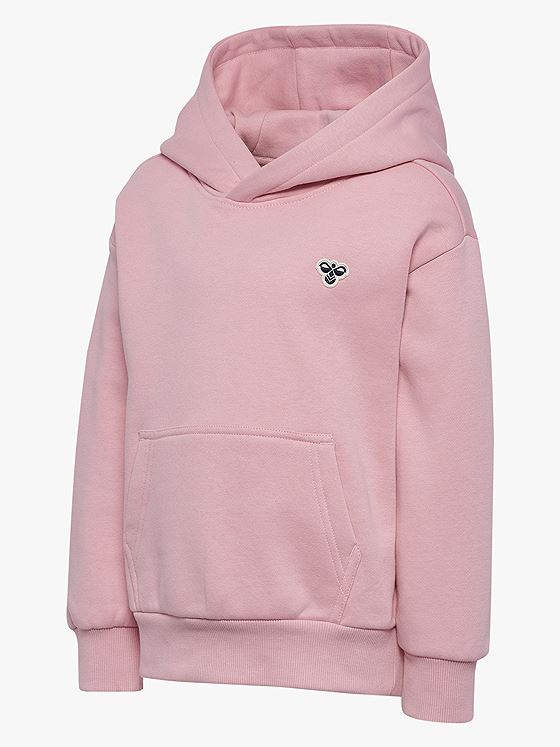 Hummel Junior Loose Hoodie Bee PINK NECTAR