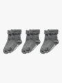 Hummel Mini non slip 3-pack sock Grey Melange