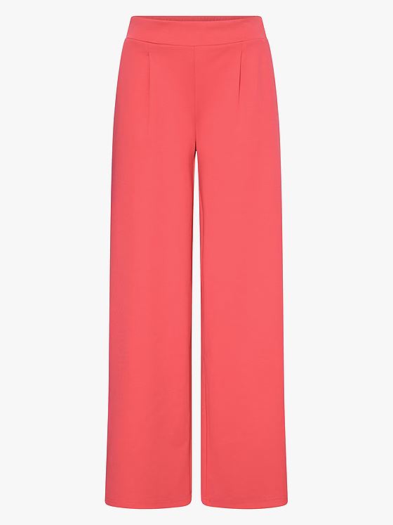 Ichi Kate Wide Pant Long Azalea
