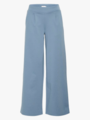 Ichi Kate Wide Pant Long Blue Mirage