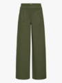 Ichi Kate Wide Pant Long Rifle Green