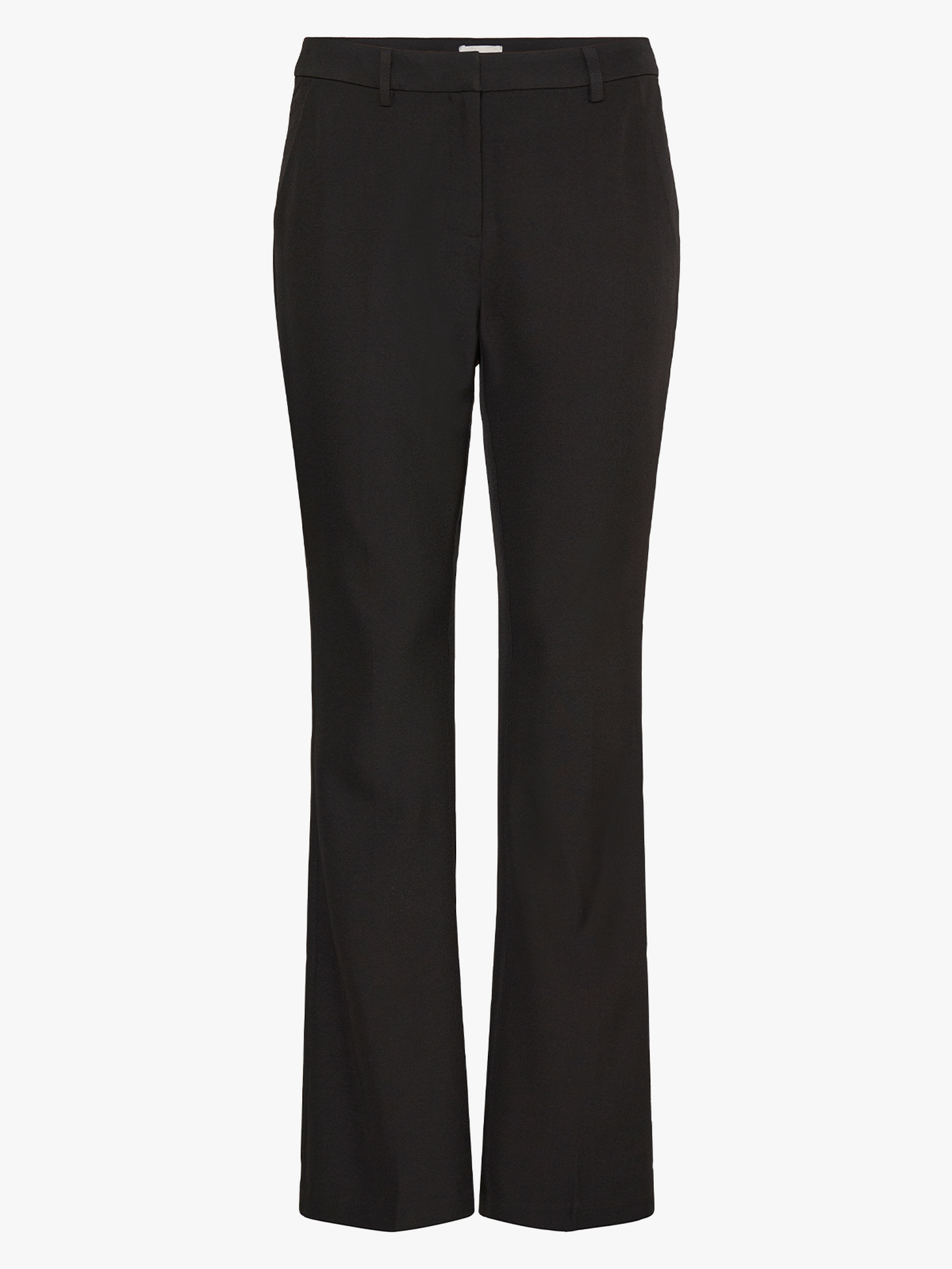 Ichi Fava Flared Pants Black