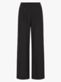 Ichi Fava Wide Pants Black
