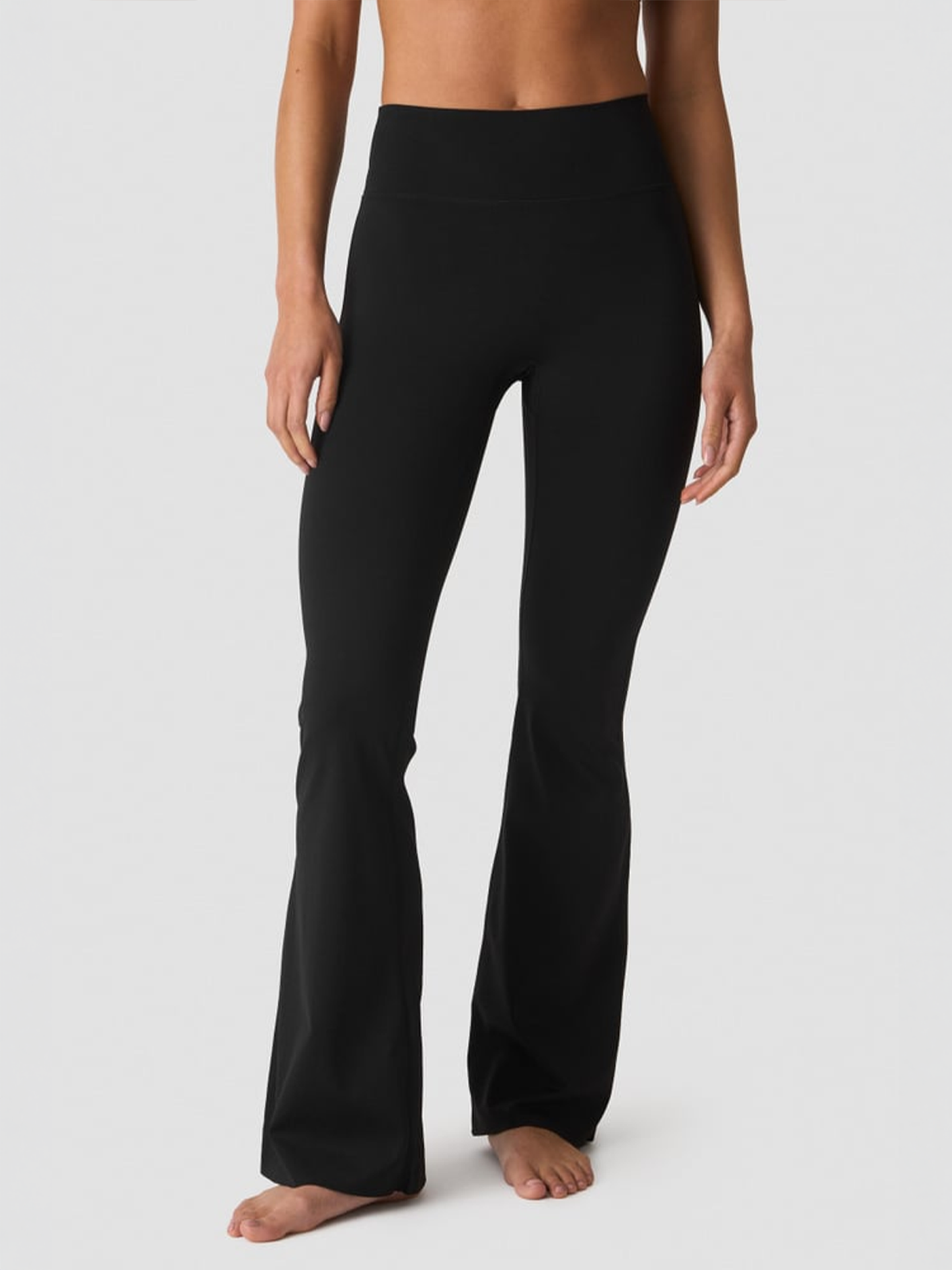 ICIW Nimble No-Rise Flare Tights Black