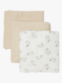 Pippi Cloth Muslin (3-pack) Beige