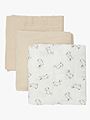 Pippi Cloth Muslin (3-pack) Beige