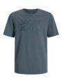 Jack and Jones Junior Corp Logo Tee O-Neck Jnr Stormy Weather