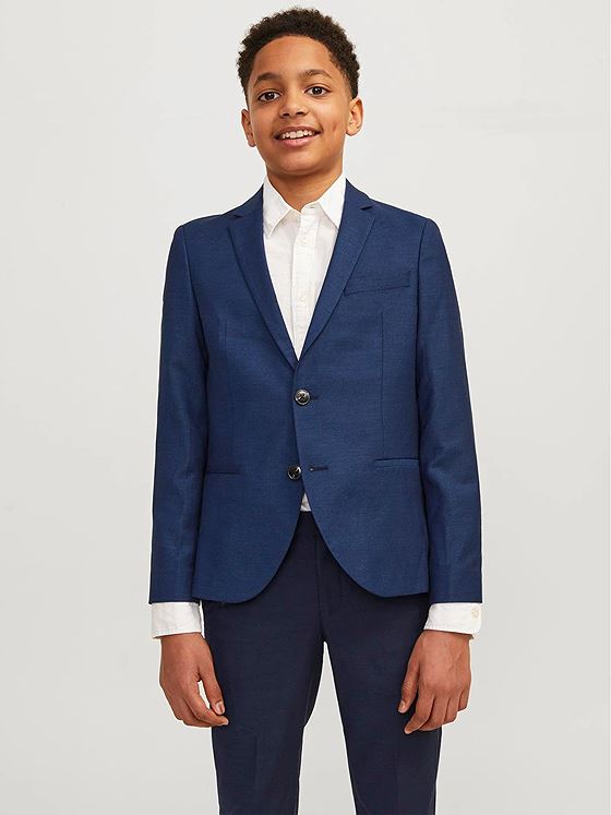 Jack and Jones Junior Solaris Blazer Junior Medieval Blue