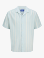 Jack and Jones Junior Tavira Luke Stripe Shirt Junior Skyway