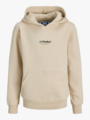 Jack and Jones Junior Soho Sweat Hood Jnr Moonbeam