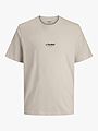 Jack and Jones Junior Soho Tee Crew Neck Moonbeam