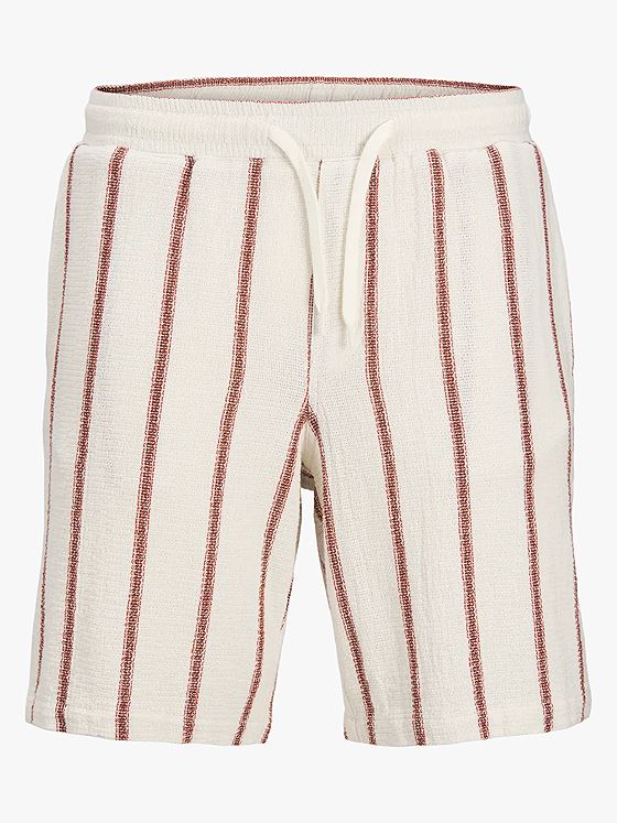 Jack and Jones Junior Aiden Coba Stripe Jog Short Junior Arabian Spice