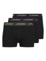 Jack and Jones Junior Soho Solid Trunks 3 Pack Junior Black