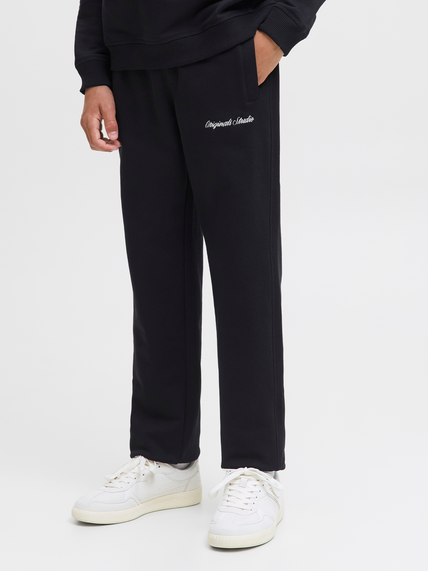 Jack and Jones Junior Kane Norrebro Sweat Pants Black