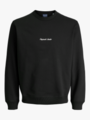 Jack and Jones Junior Norrebro Sweat Crew Jnr Sort