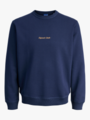 Jack and Jones Junior Norrebro Sweat Crew Jnr Ocean cavern