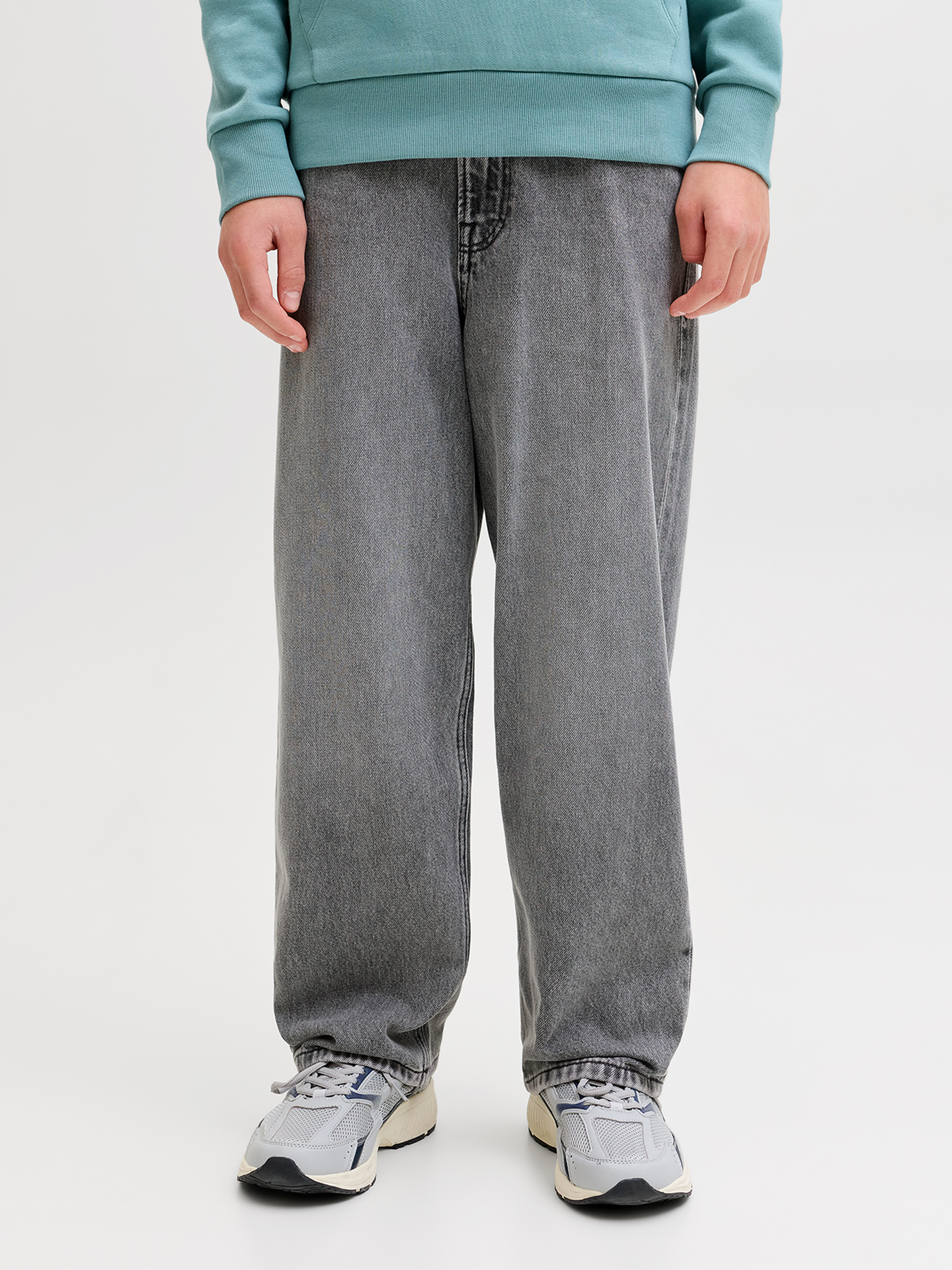 Jack and Jones Junior Alex Original Junior Grey Denim