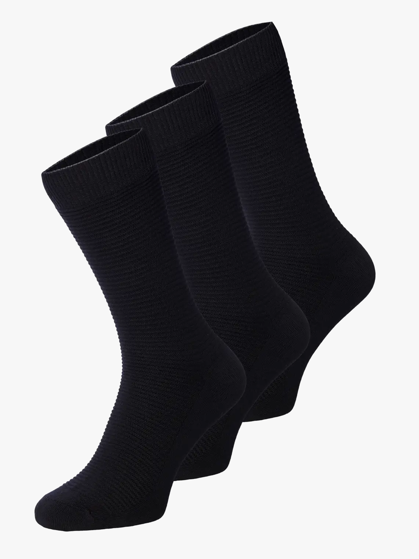 Jack and Jones 3-Pack Cotton Sock Fipo Black