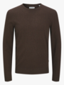 Jack and Jones Emil Knit Crew Neck Mulch Twist