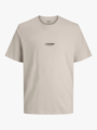 Jack and Jones Soho Tee Short Sleeve Crew Neck Moonbeam