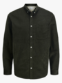 Jack and Jones Classic Cord Shirt Long Sleeve Rosin