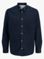 Jack and Jones Classic Cord Shirt Long Sleeve Sky Captain