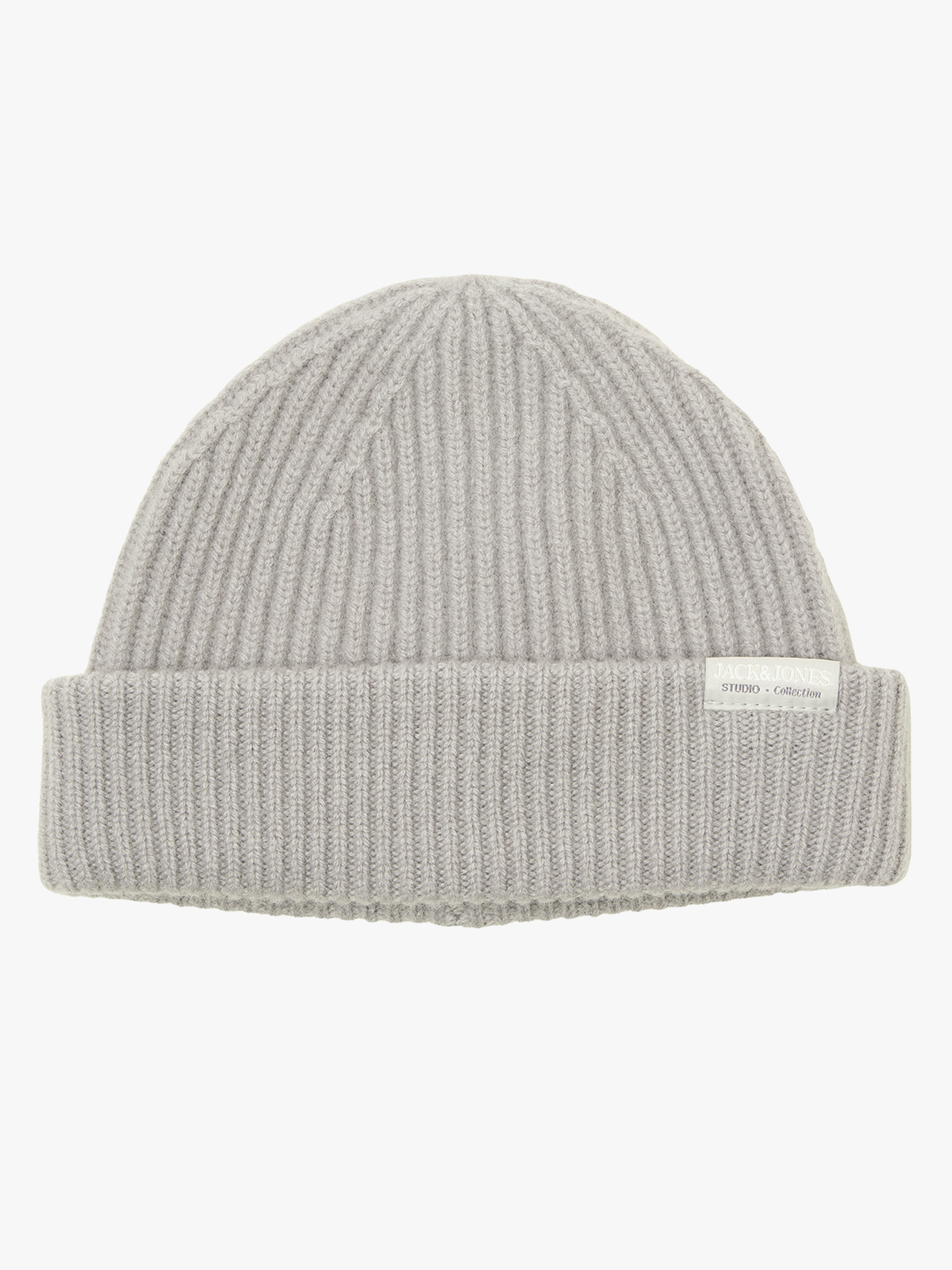 Jack and Jones Prem Wool Beanie Ultimate Grey