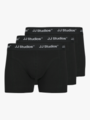 Jack and Jones Soho Solid Trunks 3 Pack Black black - black