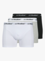 Jack and Jones Soho Solid Trunks 3 Pack White black - light grey melange