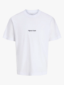 Jack and Jones Norrebro EMB Tee Short Sleeve Crew Neck Bright White