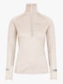 Johaug Aerial Wool Mix Half Zip Top 2.0 Light Beige