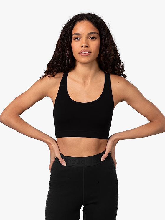 Johaug Elevate Wool Top Black