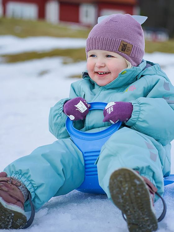 Kattnakken Magiske Ullvottar Lilla