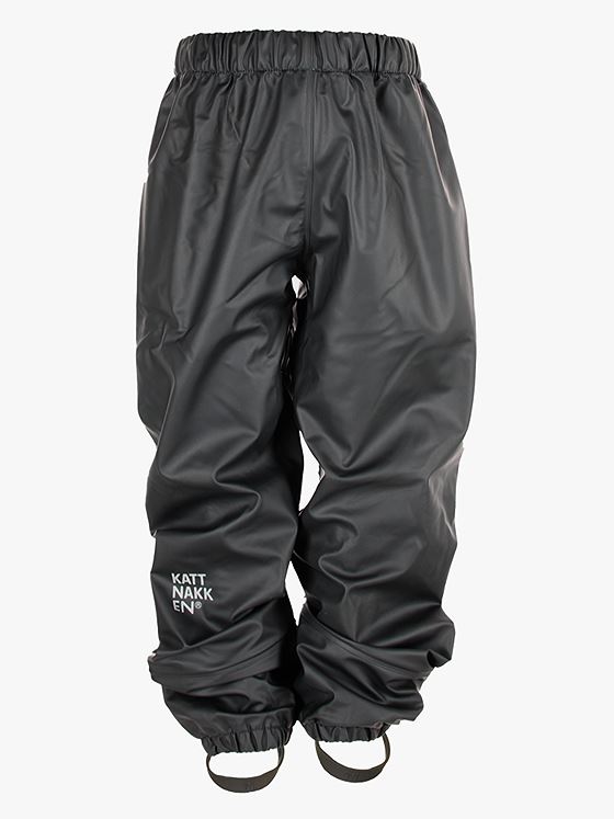 Kattnakken Regnbukse Ekstrem Junior Kattesvart