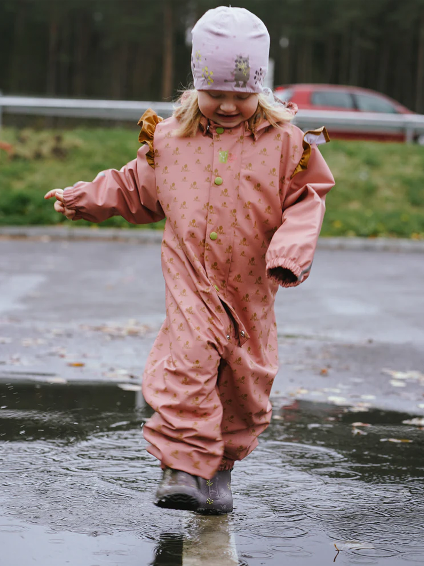 Kattnakken Heilårsregndress Søle Kattefot