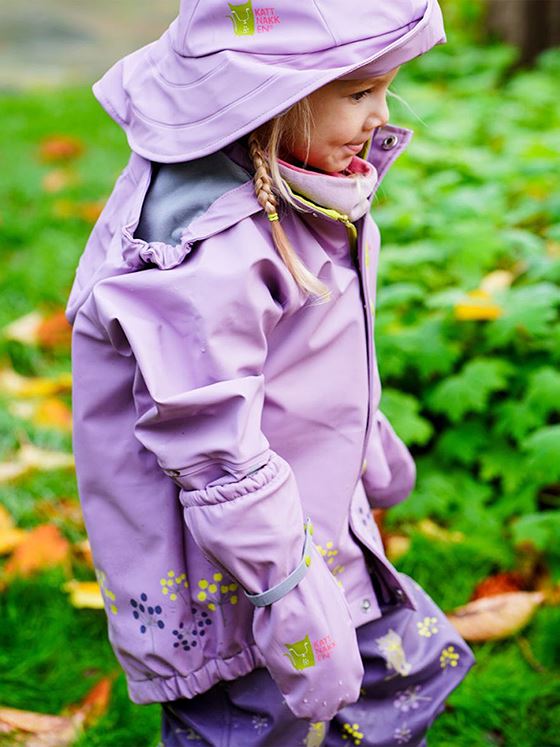 Kattnakken Regnvott barn Engkarse