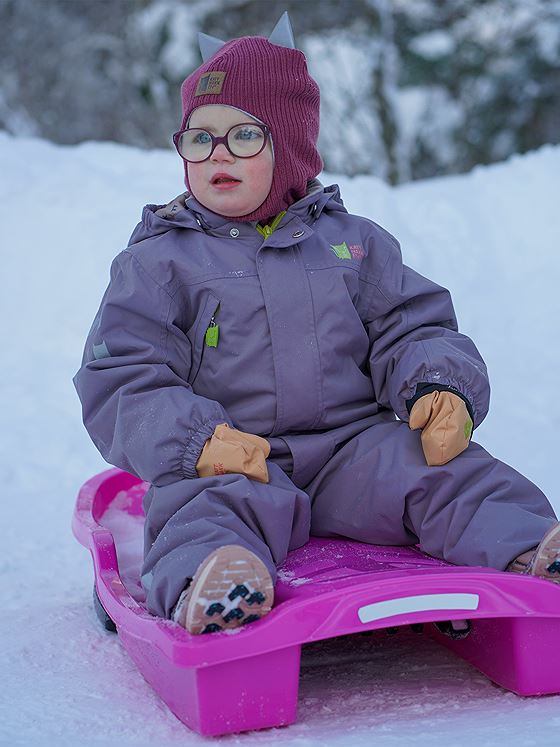 Kattnakken Parkdress Frost Blåbærmelk