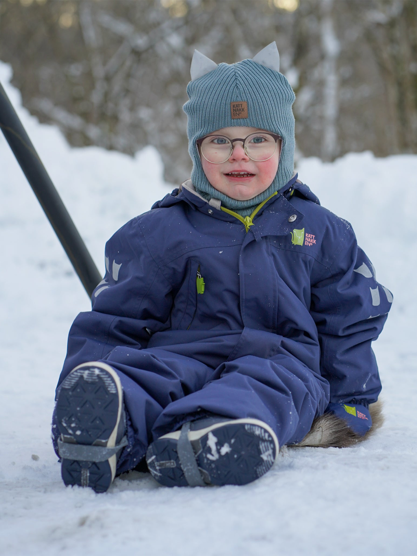 Kattnakken Parkdress Frost Marine