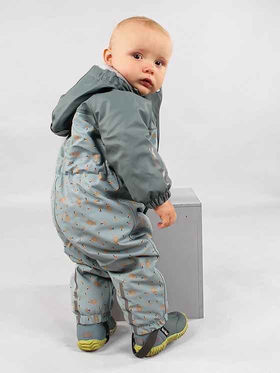 Kattnakken Babyregndress Pytt Hav