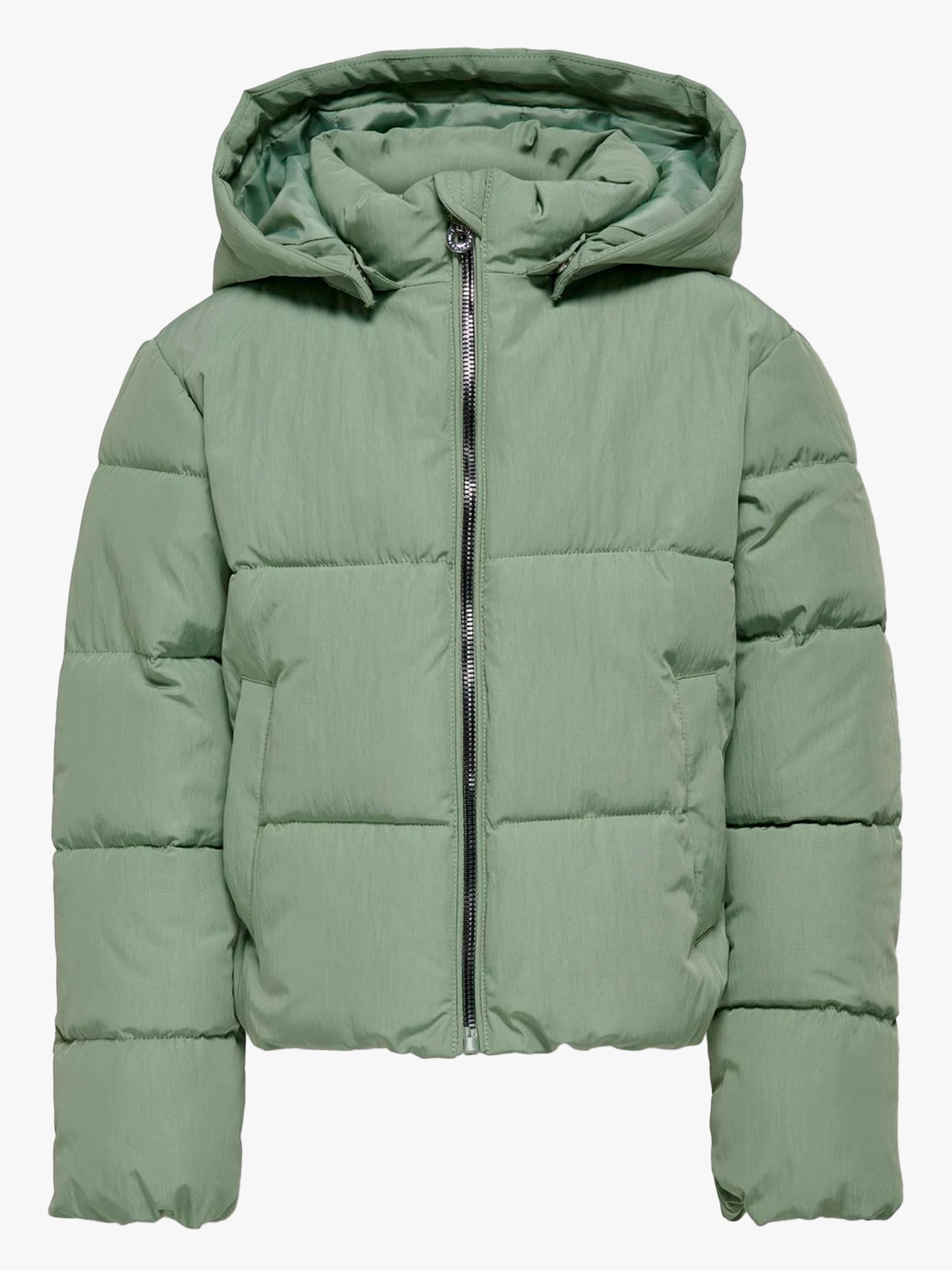 Kids Only Dolly Short Puffer Jacket Hedge Green