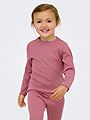 Kids Only Trinny Long Sleeve Oneck Top Heather Rose